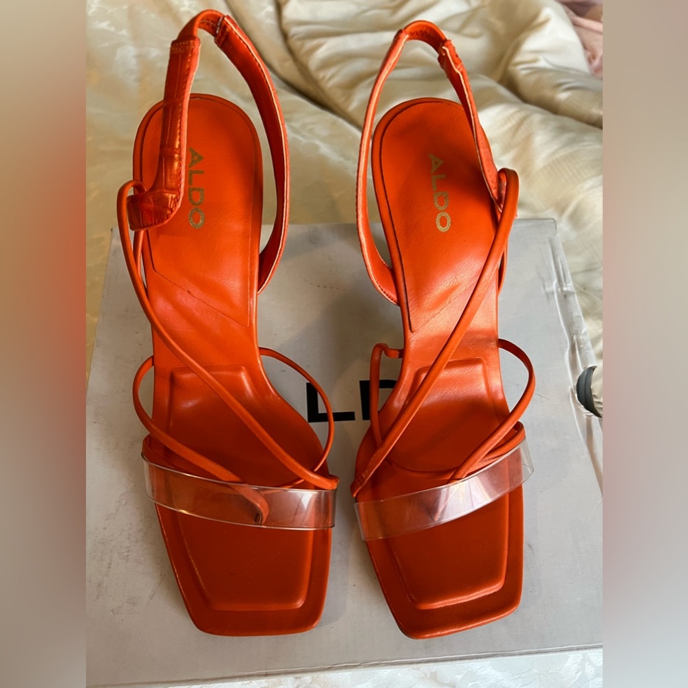 Orange heels